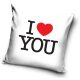 I Love You pillowcase 40*40 cm