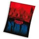 Stranger Things Upside Down coral fleece polar blanket 150x200cm