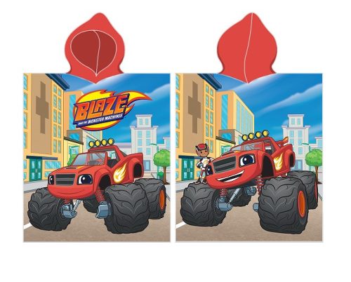 Blaze City beach towel poncho 55x110 cm