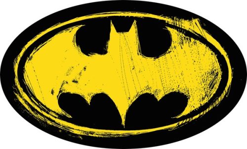 Batman Bat Signal decorative pillow 75x38 cm