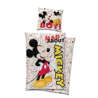 Disney Mickey  Mad Bedding Set 140x200cm, 70x90 cm