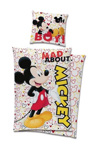 Disney Mickey Mad Bed linen 140×200 cm, 70x90 cm