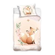Fox children's bedding set 90x120 cm, 40x60 cm