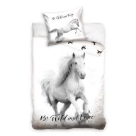   Animals Wild and Free Horse bedding set 140×200cm, 70×90 cm