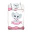 Elephant It's a Girl children's bedding set 90x120 cm, 40x60 cm