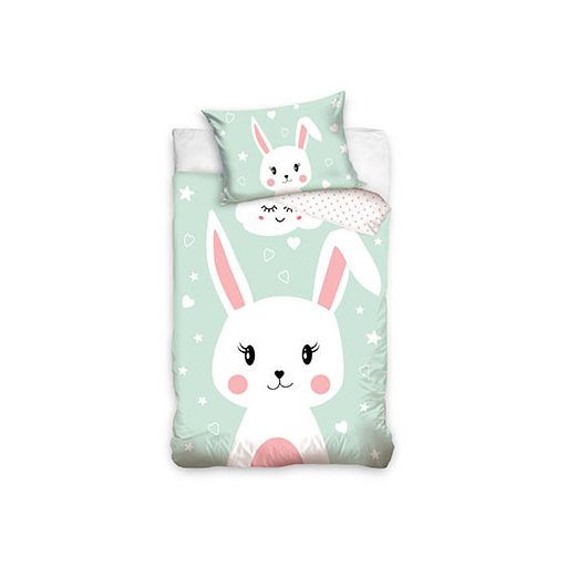 Rabbit kids' bedding set 90x120 cm, 40x60 cm