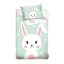Rabbit kids' bedding set 90x120 cm, 40x60 cm