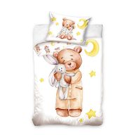   Teddy Bear Sleep s children's bedding set 90x120cm, 40x60 cm