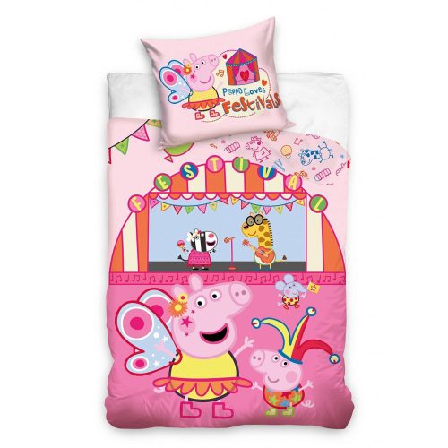 Peppa Pig Festival Bed linen 140×200cm, 70×90 cm