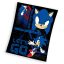 Sonic the Hedgehog Unstoppable coral fleece polar blanket 130x170cm