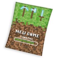Gamer Loading coral fleece blanket 150x200cm