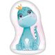 Dinosaur Crown shape pillow, decorative pillow 40x27 cm