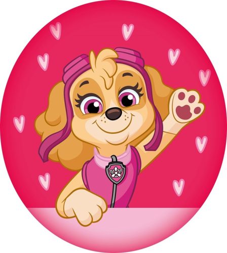 Paw Patrol Skye Heart shape pillow, decorative pillow 37x34 cm