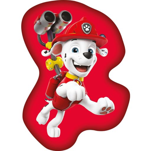 Paw Patrol Marshall Rescue shaped decorative pillow 38x30 cm Velvet