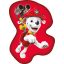 Paw Patrol Marshall Rescue shaped decorative pillow 38x30 cm Velvet