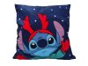 Disney Lilo and Stitch Antler Christmas Cushion Cover 40x40 cm Velvet
