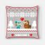 Minecraft Holiday Christmas decorative pillow cover 40x40 cm Velvet