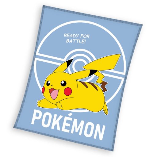 Pokémon Ready for Battle fleece blanket 110x140cm