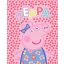 Peppa Pig Dots flannel fleece blanket 130x160cm