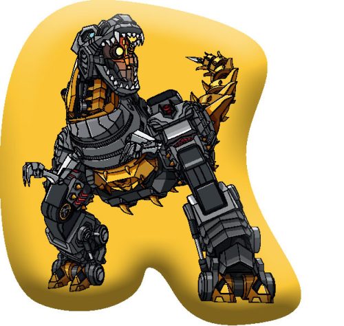 Transformers Yellow decorative pillow 40x37 cm Velvet
