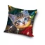 Cat Cozy Lights decorative pillow cover 40x40 cm Velvet