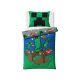 Minecraft Creeper Explode bedding cover 140×200cm, 80×80 cm