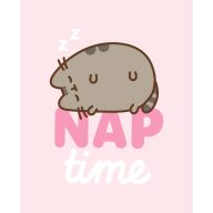 Pusheen Nap Time fleece blanket 130x160cm