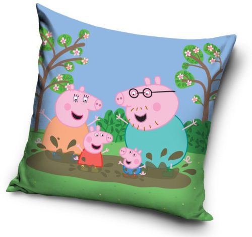 Peppa Pig Mud pillowcase 40x40 cm Velour