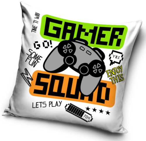 Gamer pillow, decorative cushion 40*40 cm