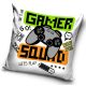 Gamer pillow, decorative cushion 40*40 cm