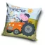 Peppa Pig George's Tractor Velour Cushion Cover 40x40 cm
