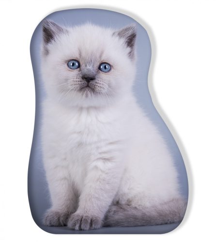 Cat shaped pillow, decorative cushion 33*36 cm