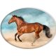 Horses shaped pillow, decorative cushion 40*30 cm