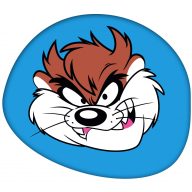 The Looney Tunes shaped decorative pillow 41*33 cm