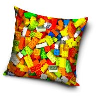 Bricks Bricks Lego patterned cushion cover 40x40 cm Velour