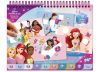 Disney Princess Sprinkle Party Story puzzle sticker and coloring set
