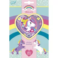 Unicorn Flower sticker set 4 sheets