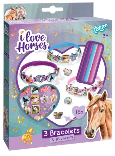 Horses Love bracelet making kit