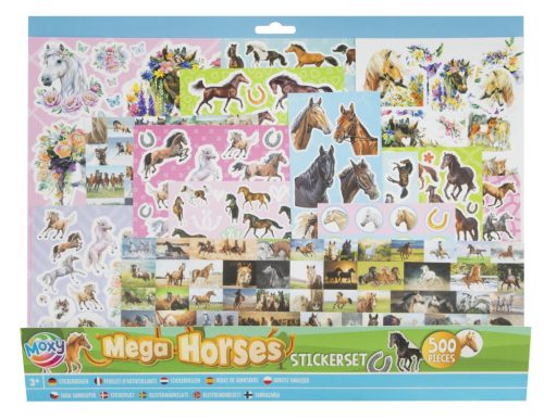 Horses Mega sticker set 500 pcs