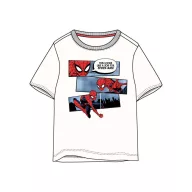   Spiderman White children's short shirt, top 3 - 8 years / 98 - 128 cm