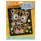Animals Moxy Tiger hologram sticker set