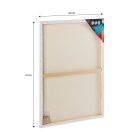 Colour Nassau Stretched wooden frame canvas 50x70 cm