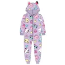 Gabby's Dollhouse Cat Purple children's long pajamas, onesie 3 - 8 years / 98 - 128 cm