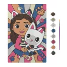 Gabby's Dollhouse Friends number painting set