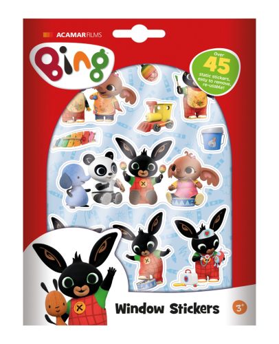 Bing Fun window sticker set