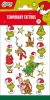 The Grinch Dr Seuss tattoo set, 13 pieces
