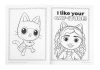 Gabby's Dollhouse Sprinkle Party coloring book