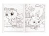 Gabby's Dollhouse Sprinkle Party coloring and sticker set