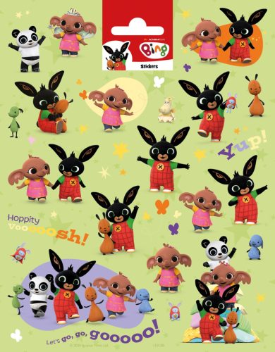 Bing Hoppity sticker set