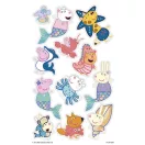 Peppa Pig Mermaid 12-piece tattoo set